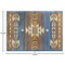 Flash Furniture Blue 4 x 5 Southwestern Style Patterned Area Rug OKR-RG1113-45-BL-GG - alternate 2